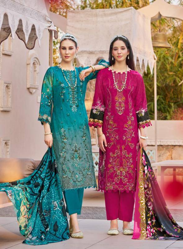 Belliza ishara vol 2 dress maerials  wholesale market in Mumbai